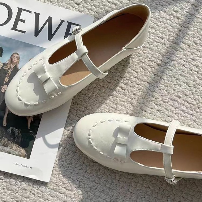 Women'S Fashion For Summer 2025 - Yeni Fransız Bağcıklı Mary Jane Ayakkabılar