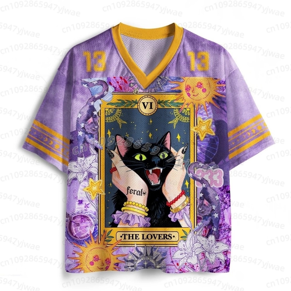 Women And Men Fashion - 2026 JAPON Çift Tarot Siyah Kedi