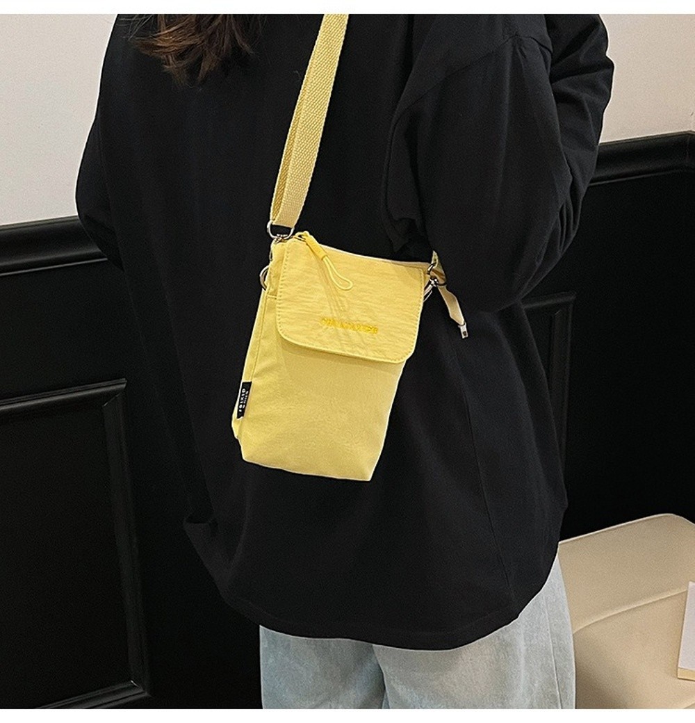 Coin Purse Women - Trendy Naylon Telefon Çantası Mini Boy