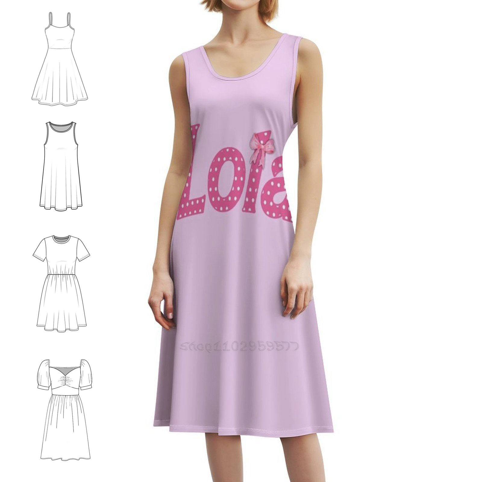 Women Fashion Gown - Lola Adı Callisc Tarafından Boho Şık