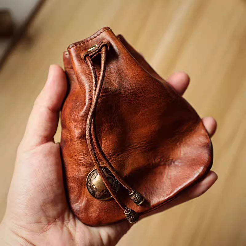 Coin Purse Women - Japon Tarzı Hakiki Yumuşak Deri Cüzdan