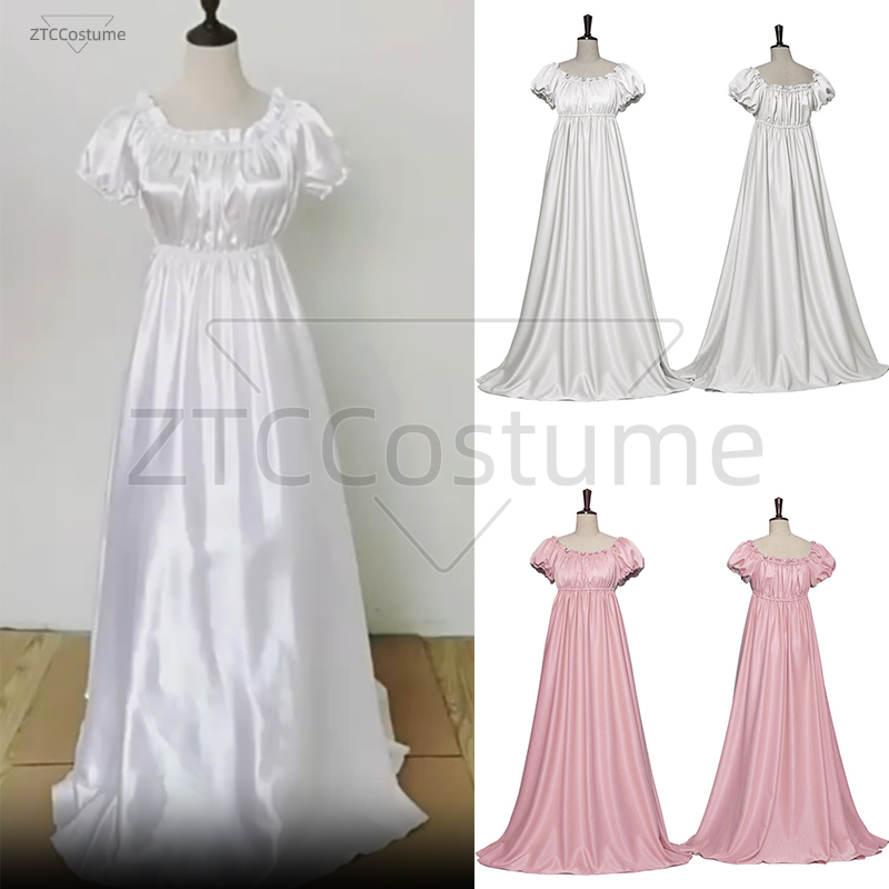 Off Shoulder Top - Bayan Ortaçağ Kat Uzunluk Cosplay Elbise