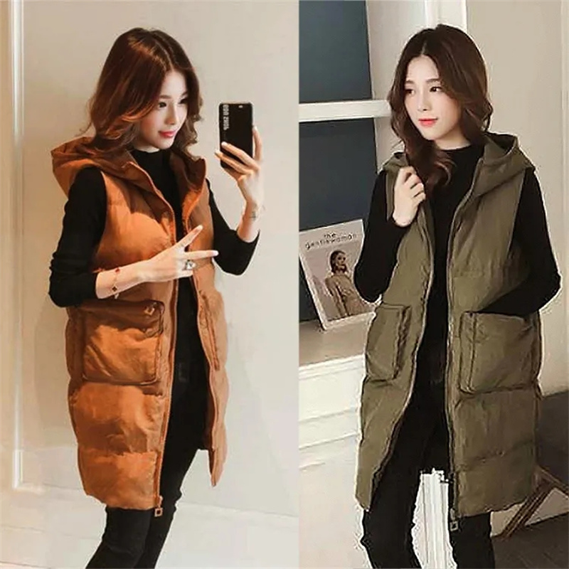 Puffer Vest Fashion Women - 2026 Yeni Kış Kolsuz Atlet Kadın