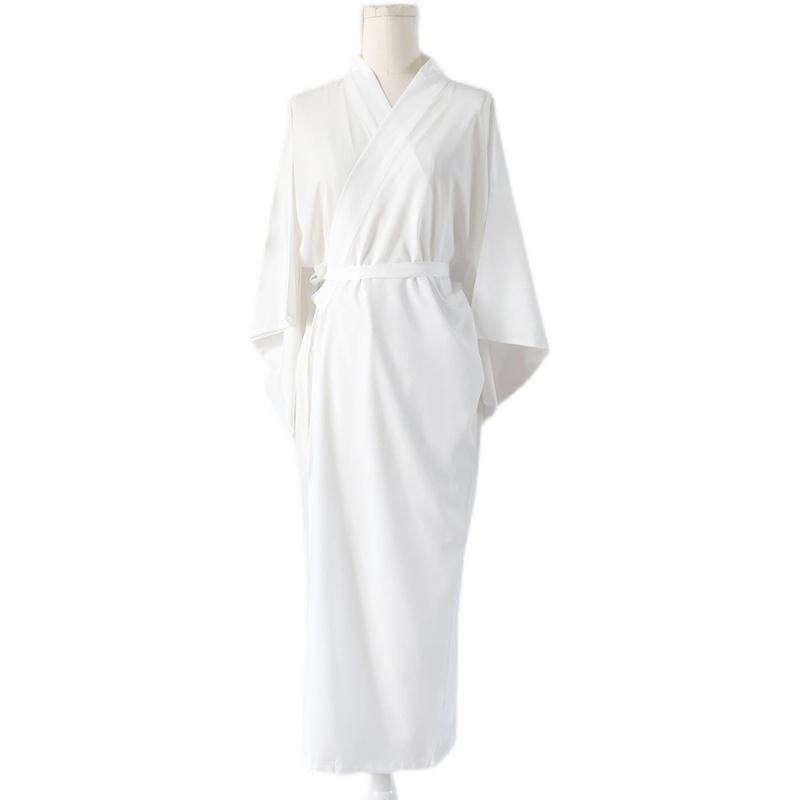 Kimono Cardigan Women - Beyaz Siyah Uzun Elbise İç Giysisi,