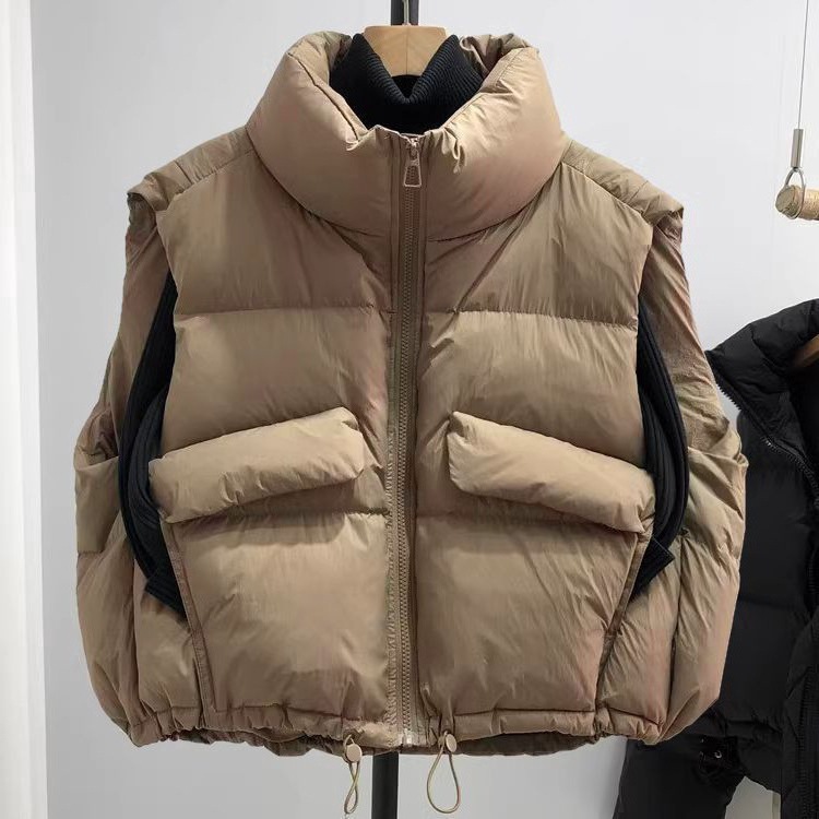 Puffer Vest Fashion Women - Sonbahar Şişme Mont Bol Kesim Kadın