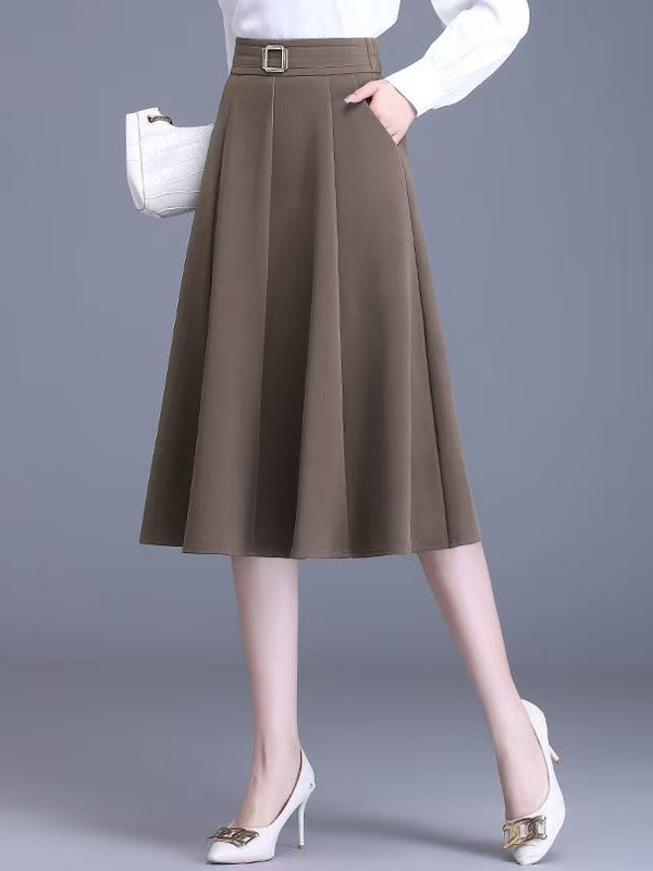 Büyük Beden Kadınlar İçin İnce - A-Line Skirt Midi incelemesi ve fiyatı