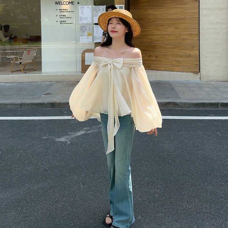 Fransız Tarzı Kapalı Omuz Puf  - Off Shoulder Top incelemesi ve fiyatı