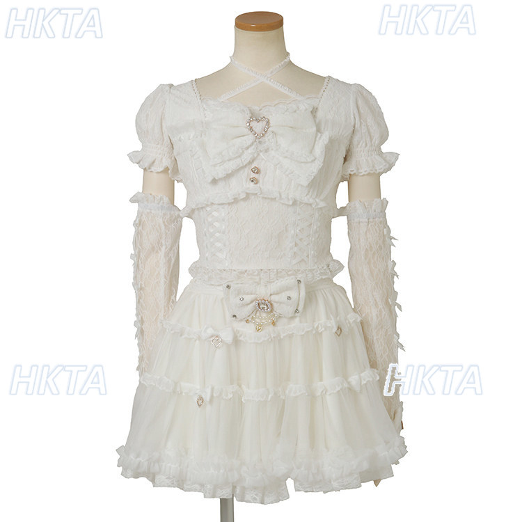 Japon Jirai Kei Tarzı Tatlı Fi - Puff Sleeve Blouse incelemesi ve fiyatı