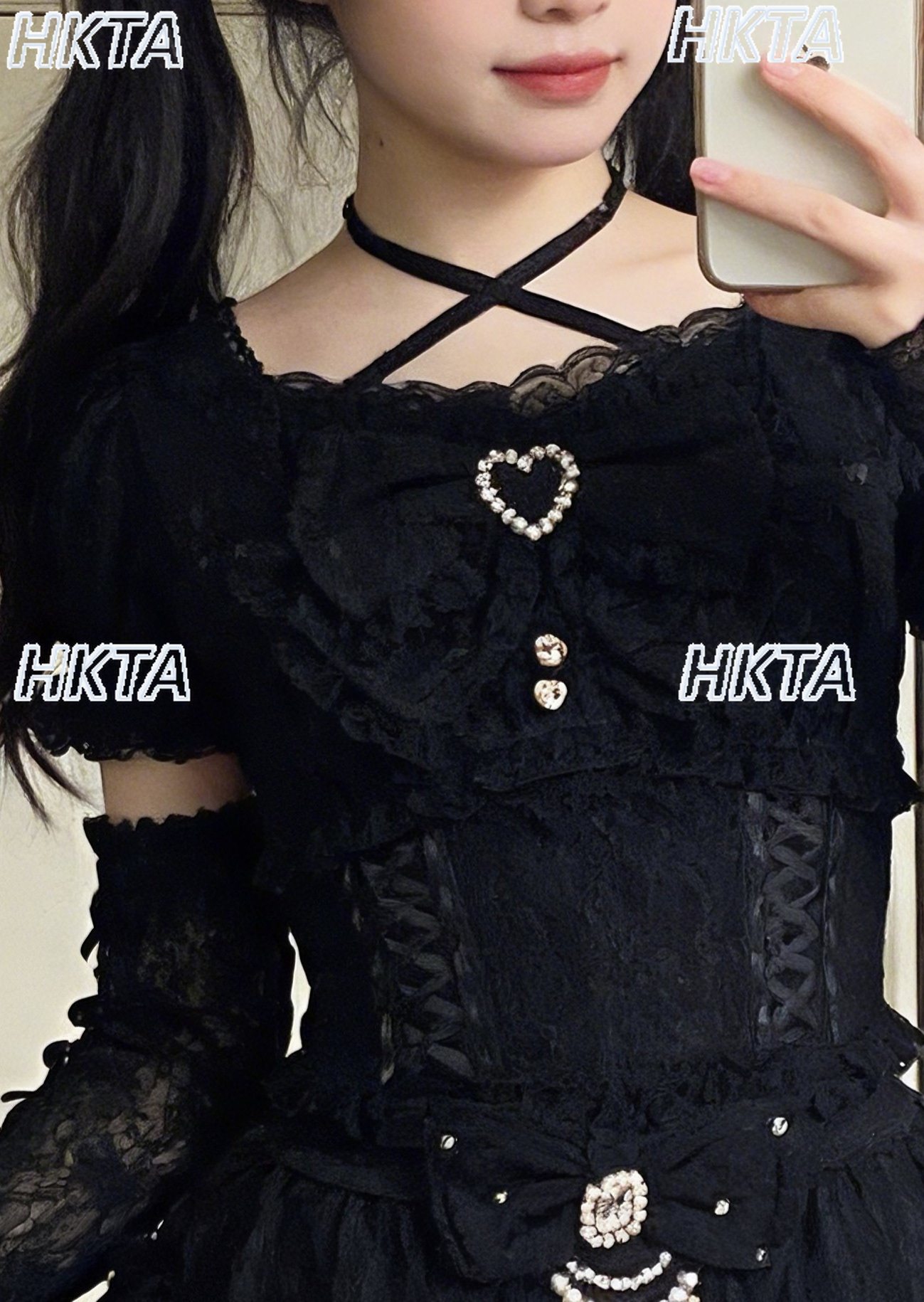 Japon Jirai Kei Tarzı Tatlı Fi - Puff Sleeve Blouse incelemesi ve fiyatı