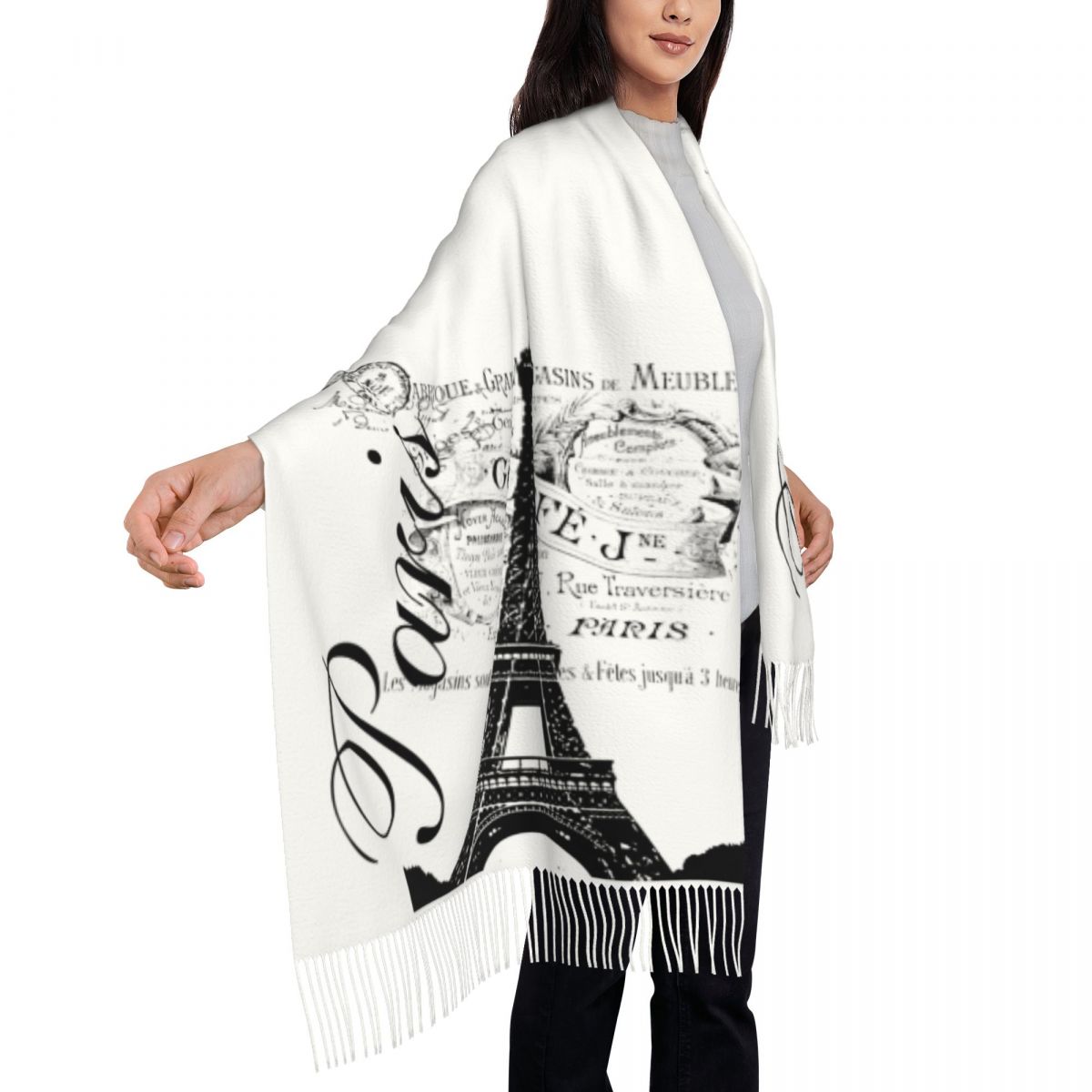 Özel Baskılı Vintage Eyfel Kul - Women'S Fashion Paris incelemesi ve fiyatı