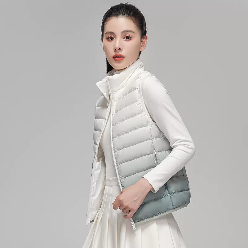 Kadın moda gradyan Ultra hafif - Puffer Vest Fashion Women incelemesi ve fiyatı