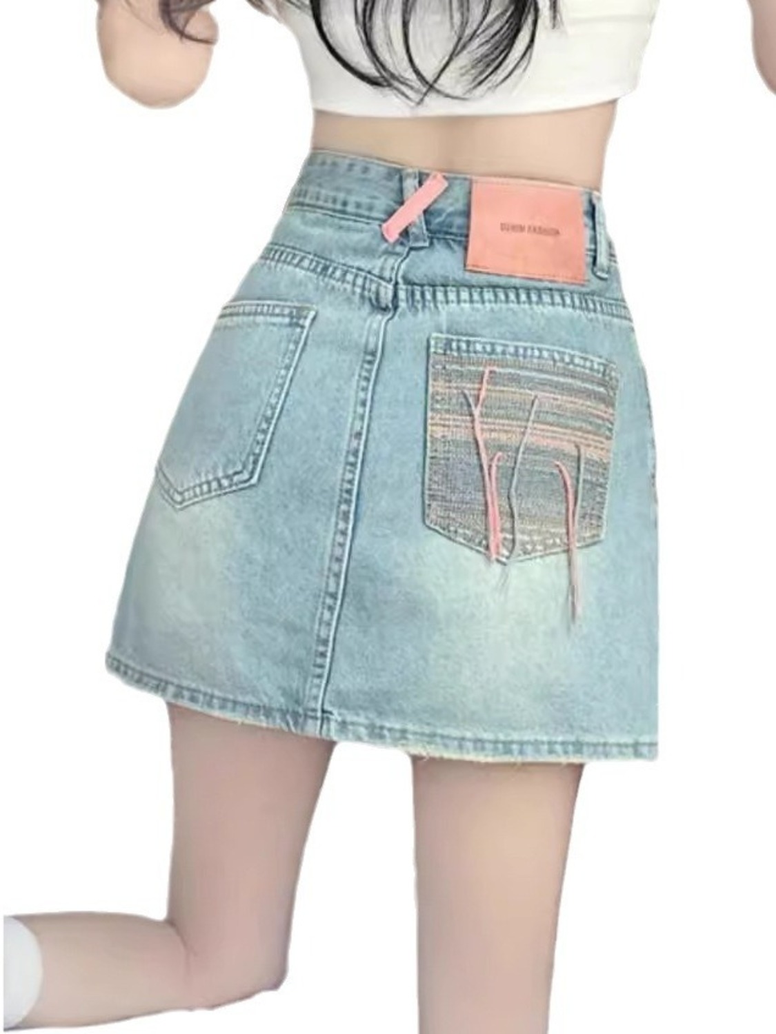 Kadınlar İçin Vintage Yıkanmış - Denim Shorts Women incelemesi ve fiyatı