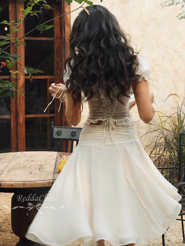 REDDACHiC Dantel Detaylı V Yak - Puff Sleeve Blouse incelemesi ve fiyatı