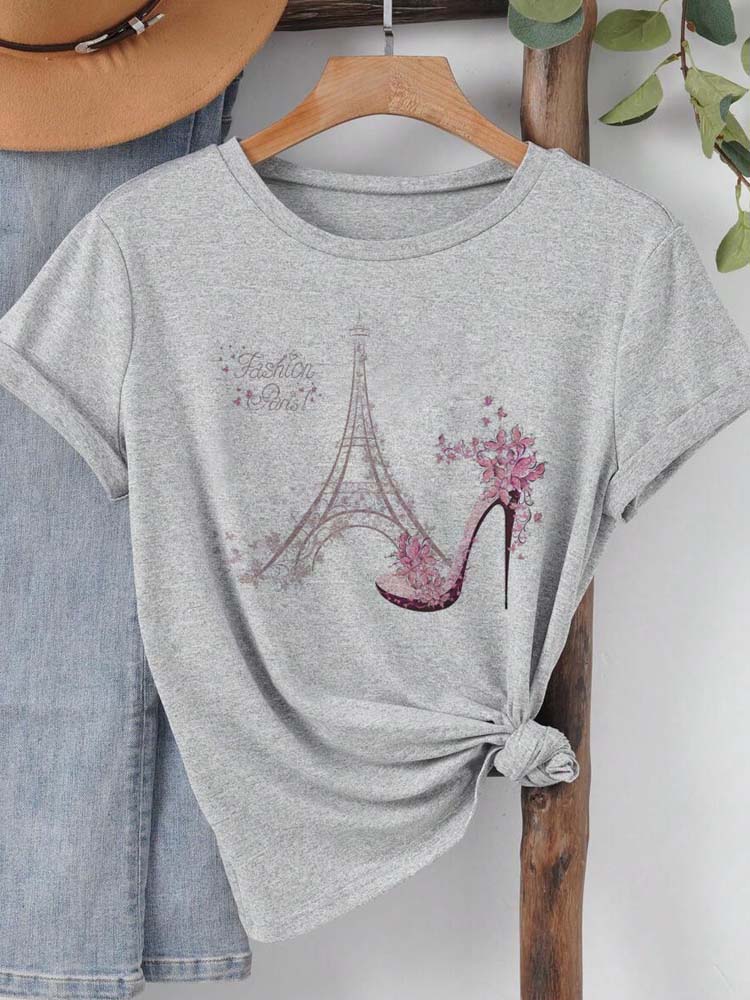 Moda Paris Eyfel Kulesi Baskı  - Women'S Fashion Paris incelemesi ve fiyatı