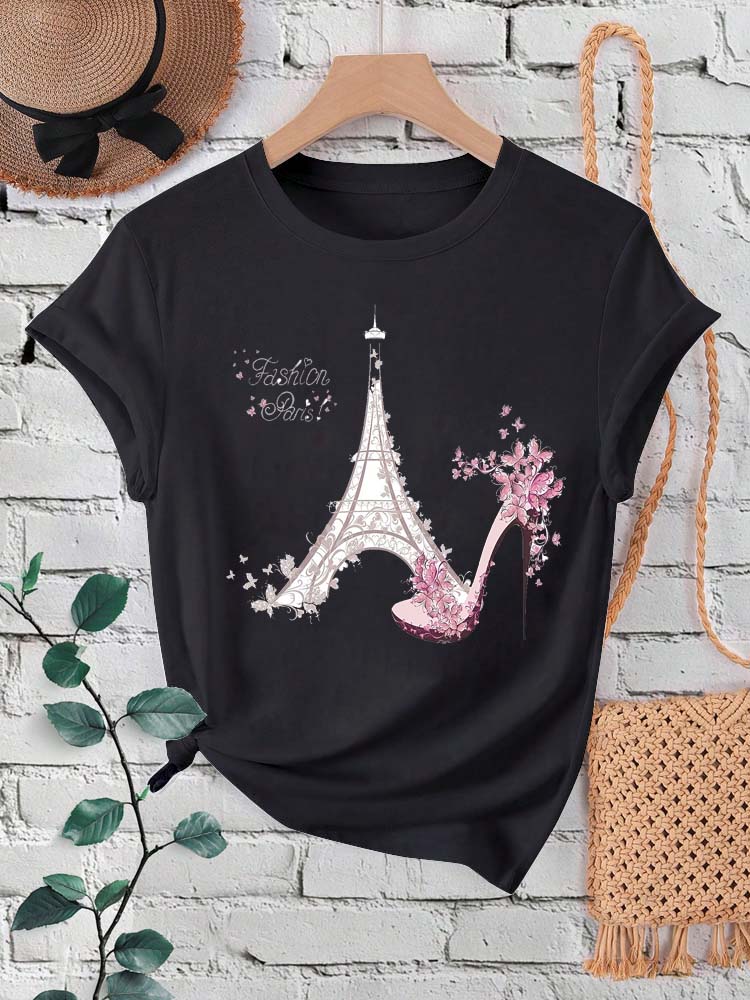 Moda Paris Eyfel Kulesi Baskı  - Women'S Fashion Paris incelemesi ve fiyatı