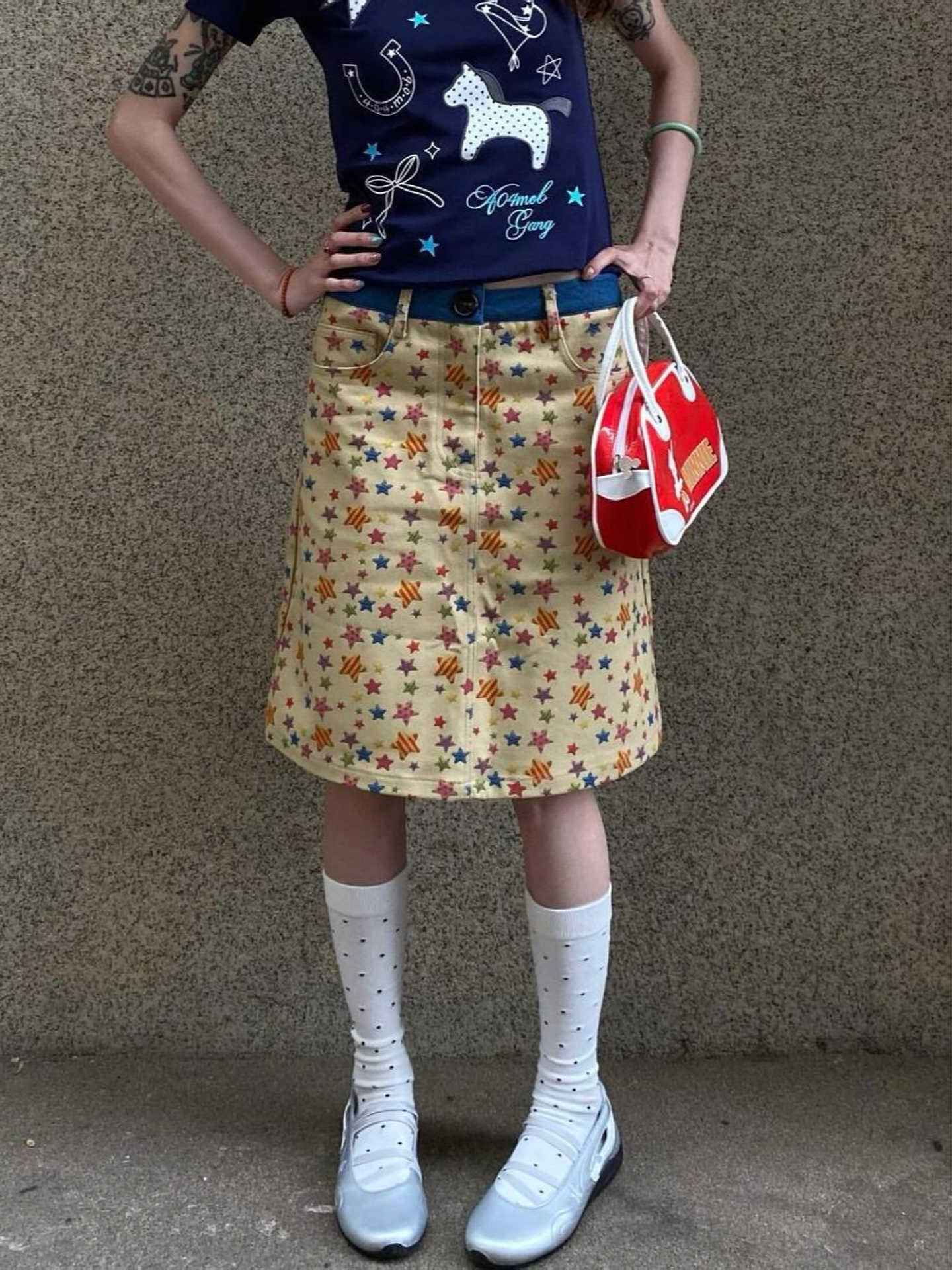 Yaz Kadın Midi Etekler Kot Ete - A-Line Skirt Midi incelemesi ve fiyatı