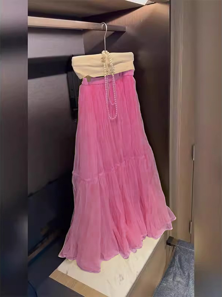 Zarif Yüksek Bel Fileli Yarım  - A-Line Skirt Midi incelemesi ve fiyatı