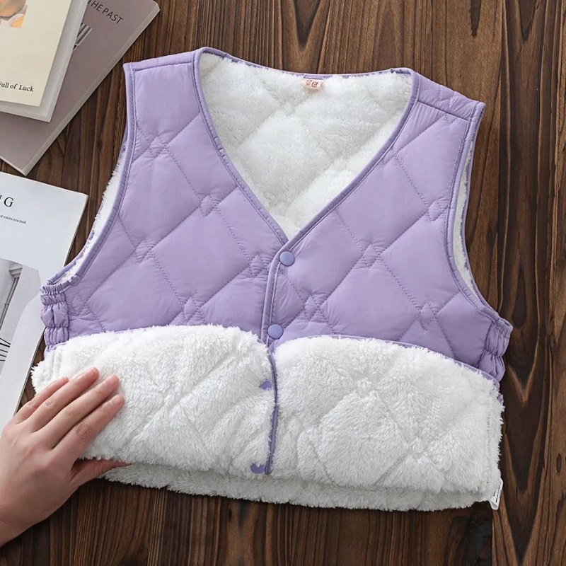Vintage kadınlar dantel-up v y - Puffer Vest Fashion Women incelemesi ve fiyatı