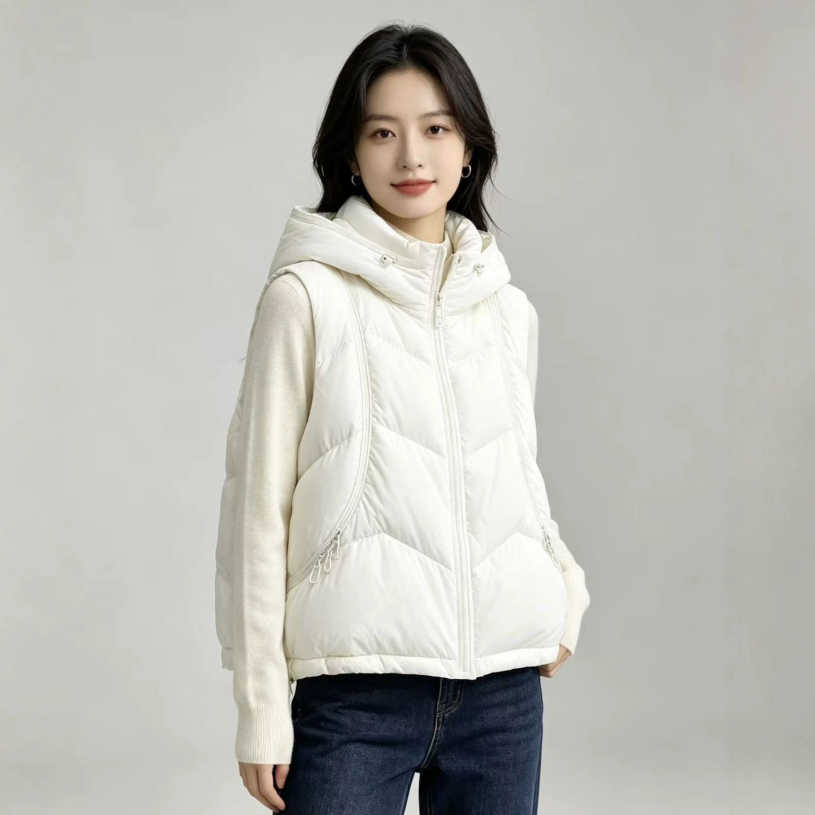 Sonbahar Kış Kadın Şişme Pamuk - Puffer Vest Fashion Women incelemesi ve fiyatı