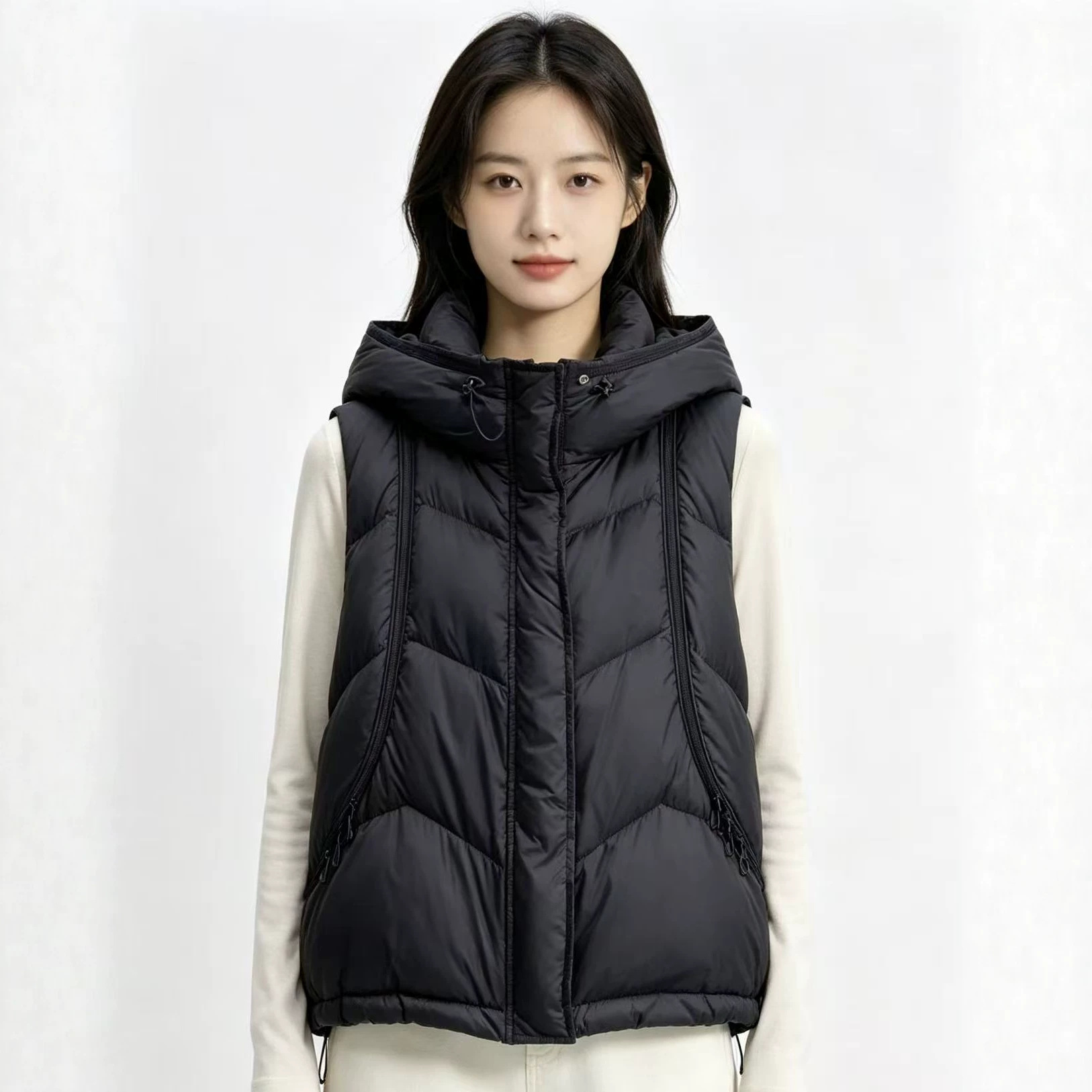 Sonbahar Kış Kadın Şişme Pamuk - Puffer Vest Fashion Women incelemesi ve fiyatı