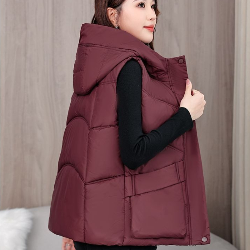2026 Kış Modası Büyük Beden Şi - Puffer Vest Fashion Women incelemesi ve fiyatı