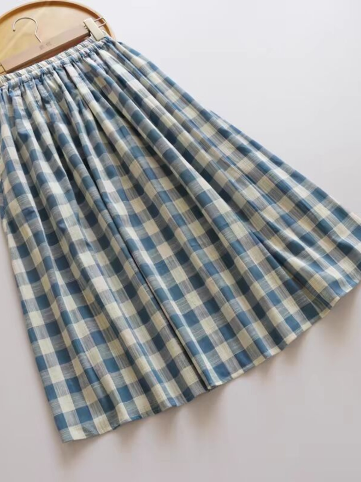 Retro Bambu Elyaf Pamuklu Midi - A-Line Skirt Midi incelemesi ve fiyatı