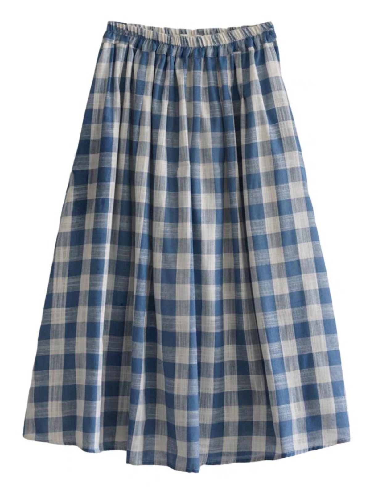 Retro Bambu Elyaf Pamuklu Midi - A-Line Skirt Midi incelemesi ve fiyatı