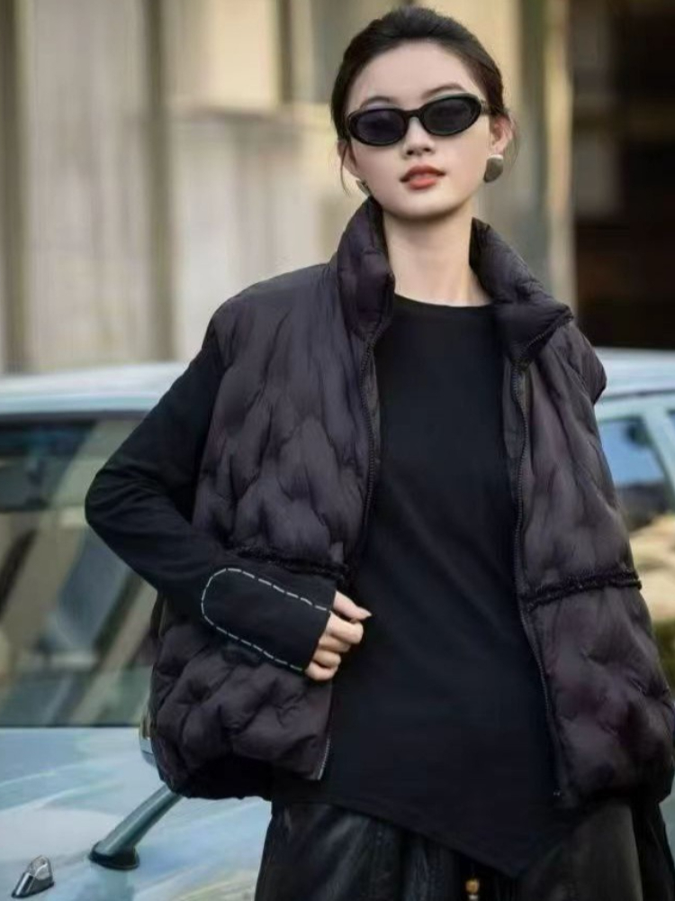 Y2K Moda Şişme Yelek Kadın Kış - Puffer Vest Fashion Women incelemesi ve fiyatı