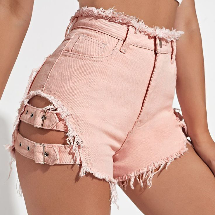 Kadınlar Yüksek Bel Kot Şort Y - Denim Shorts Women incelemesi ve fiyatı