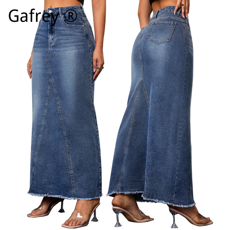 Kadınlar İçin Kot Midi Etek Yü - A-Line Skirt Midi incelemesi ve fiyatı