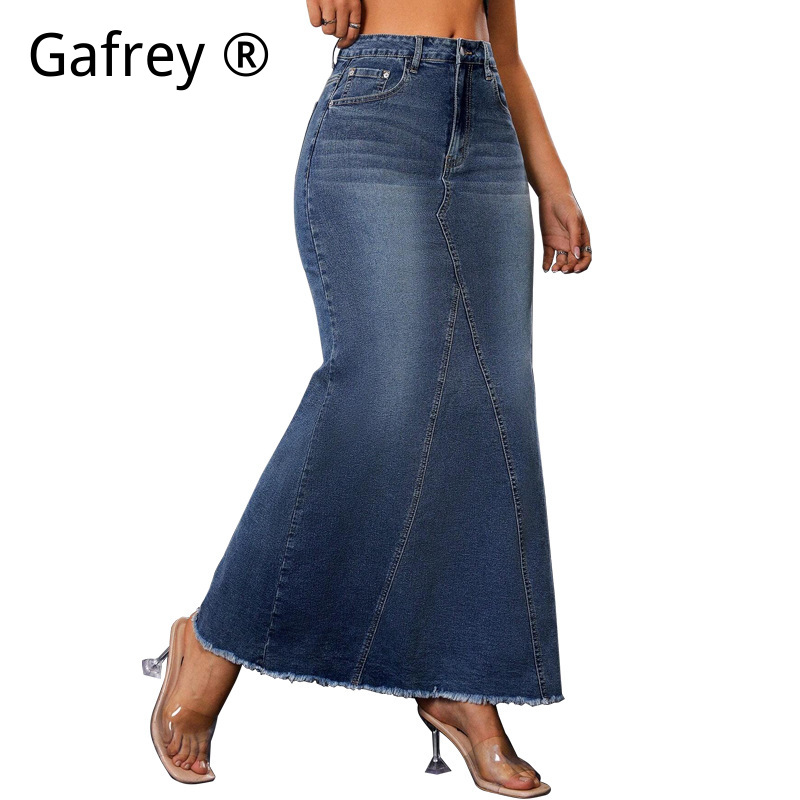 Kadınlar İçin Kot Midi Etek Yü - A-Line Skirt Midi incelemesi ve fiyatı