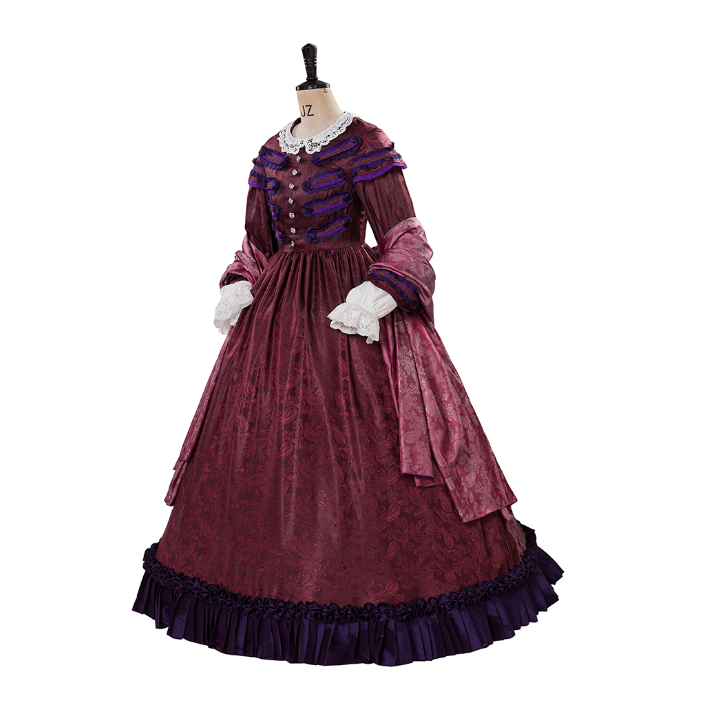 Film Lincoln Cosplay Mary Todd - Women Fashion Gown incelemesi ve fiyatı