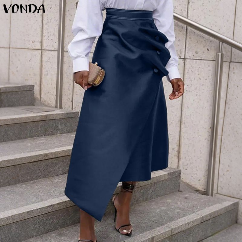 VONDA Artı Boyutu 5XL Zarif Ka - A-Line Skirt Midi incelemesi ve fiyatı