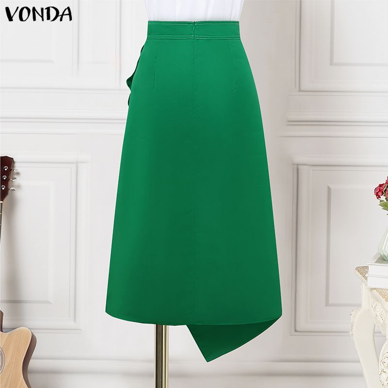 VONDA Artı Boyutu 5XL Zarif Ka - A-Line Skirt Midi incelemesi ve fiyatı