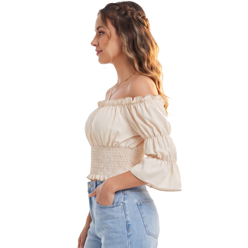 Rönesans Bluz Kadın Üst Kısa K - Off Shoulder Top incelemesi ve fiyatı