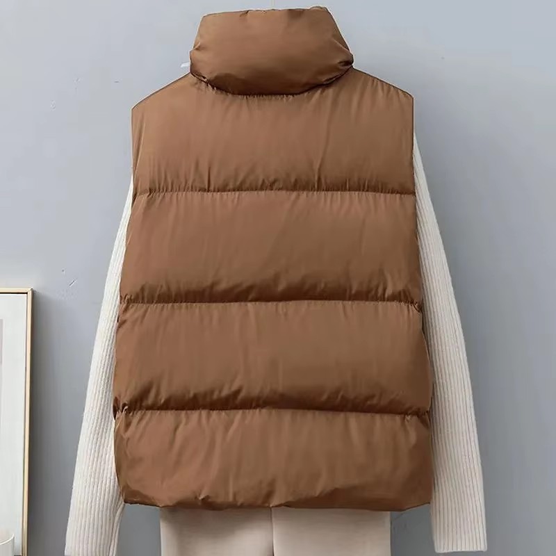 2025 Yeni Kışlık Sıcak Kırpılm - Puffer Vest Fashion Women incelemesi ve fiyatı