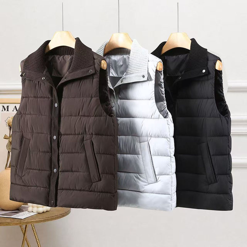 Yeni Düşük Yaka Bol Kesim Moda - Puffer Vest Fashion Women incelemesi ve fiyatı