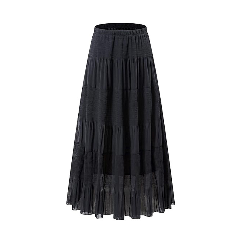 Yüksek Bel A Kesim Uzun Etek K - A-Line Skirt Midi incelemesi ve fiyatı