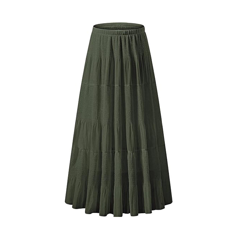 Yüksek Bel A Kesim Uzun Etek K - A-Line Skirt Midi incelemesi ve fiyatı