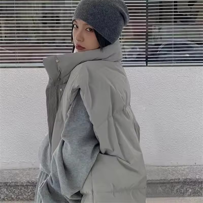 2025 Yeni Kore Kış Yelek Ceket - Puffer Vest Fashion Women incelemesi ve fiyatı