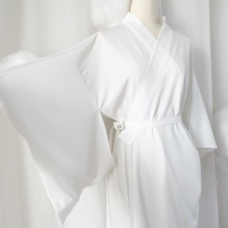 Beyaz Siyah Uzun Elbise İç Giy - Kimono Cardigan Women incelemesi ve fiyatı