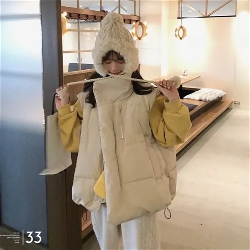 2024 yeni kore yelek balon cek - Puffer Vest Fashion Women incelemesi ve fiyatı