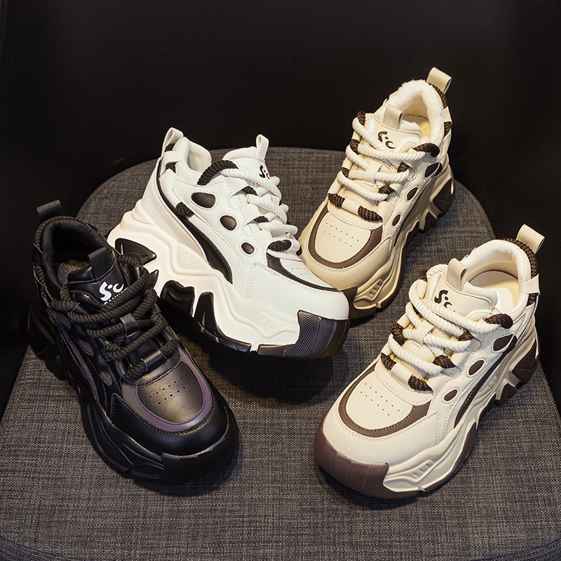 2026 Yeni deri içten yükseklik - Sneakers Fashion Women incelemesi ve fiyatı