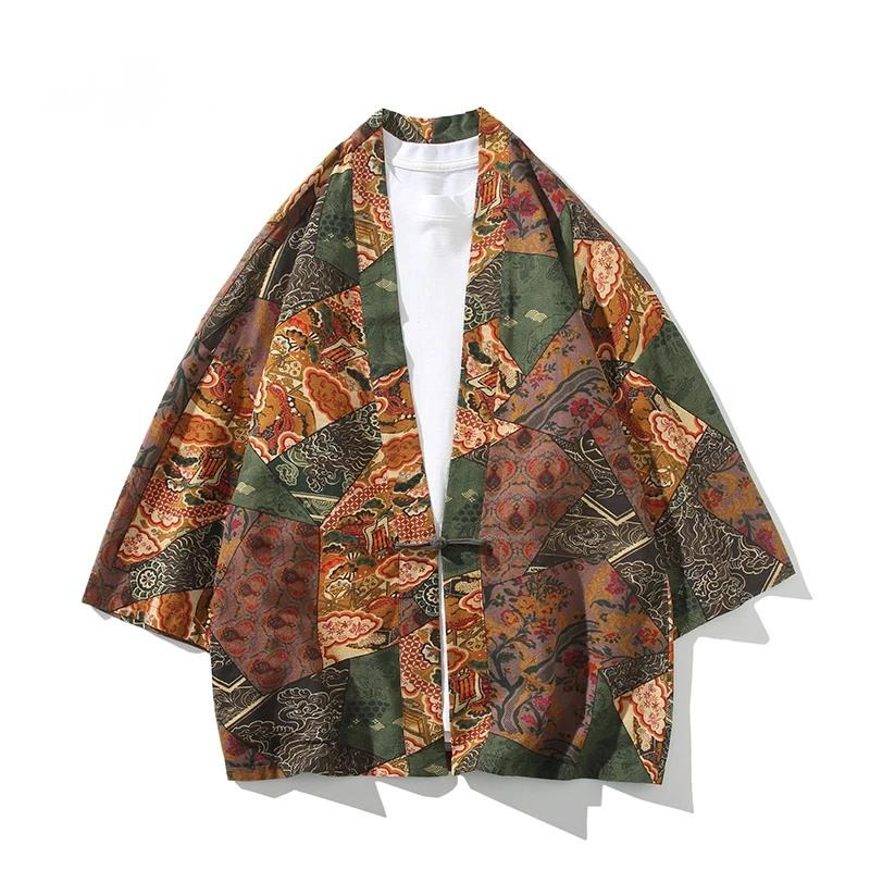 Etnik Tarzı Baskı Yukata Erkek - Kimono Cardigan Women incelemesi ve fiyatı