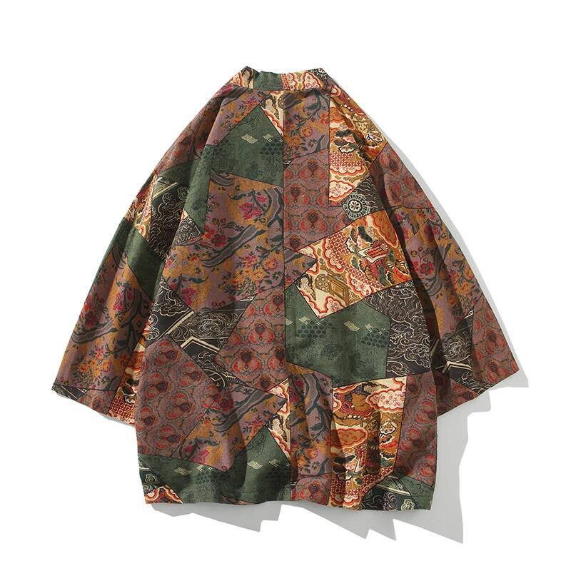 Etnik Tarzı Baskı Yukata Erkek - Kimono Cardigan Women incelemesi ve fiyatı