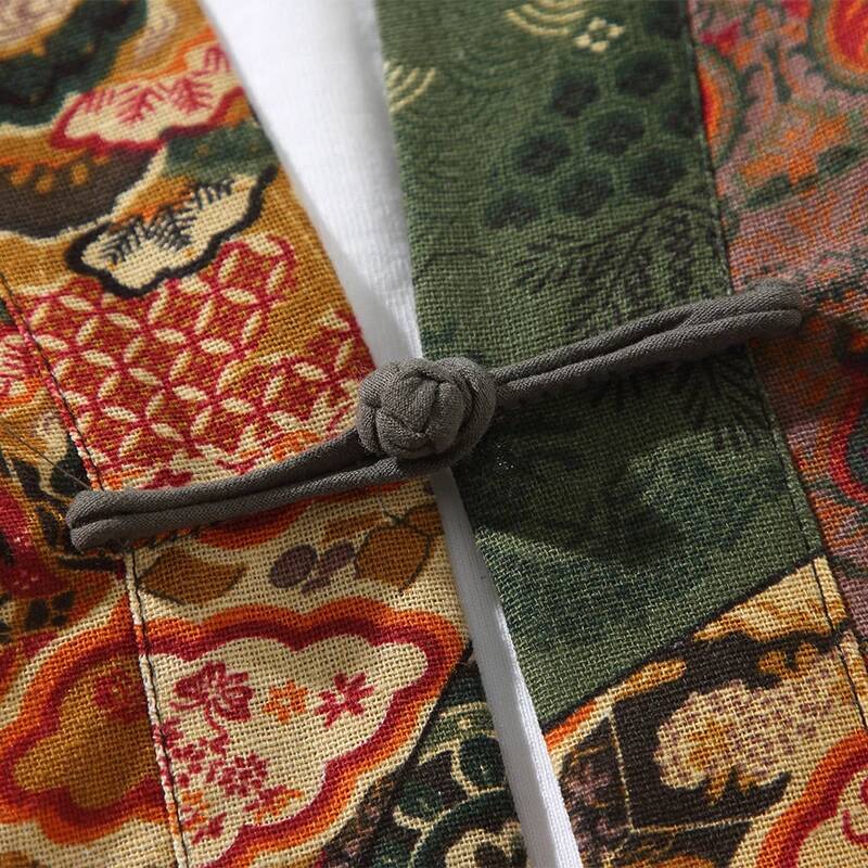 Etnik Tarzı Baskı Yukata Erkek - Kimono Cardigan Women incelemesi ve fiyatı