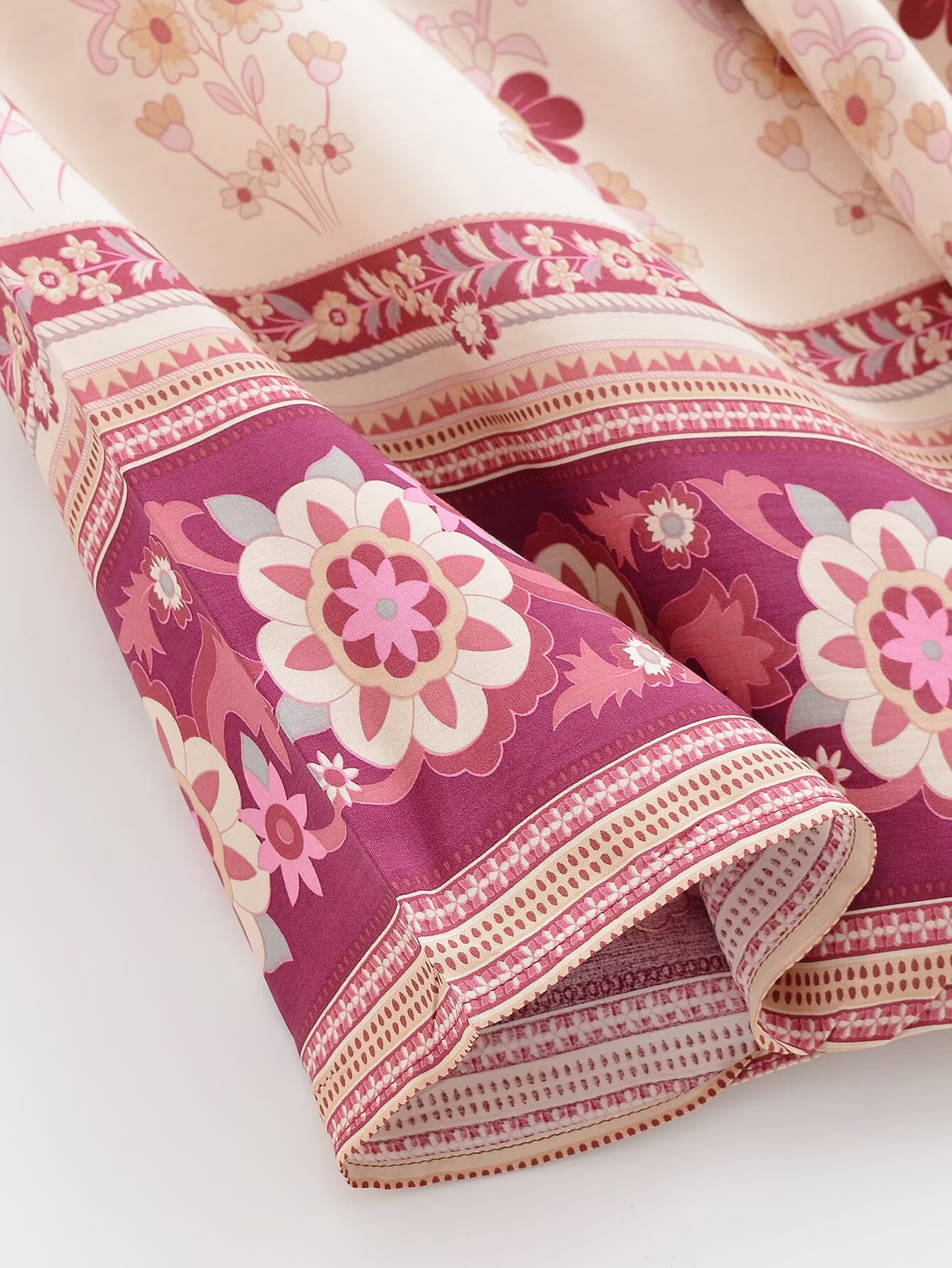 2022 BOHO Kadın Kontrast Çiçek - Kimono Cardigan Women incelemesi ve fiyatı